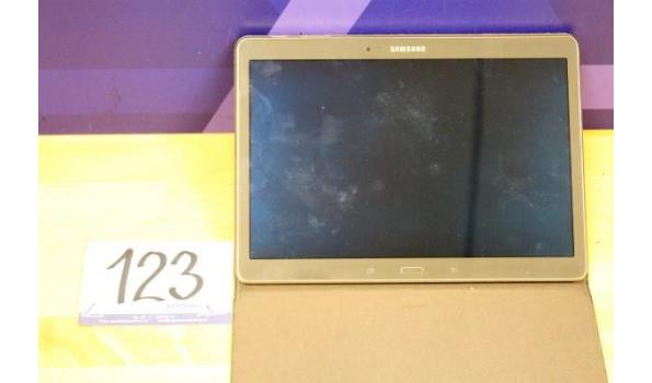 tablet pc SAMSUNG SM-T800, 32Gb, met cover, zonder lader, paswoord niet gekend, werking niet gekend
